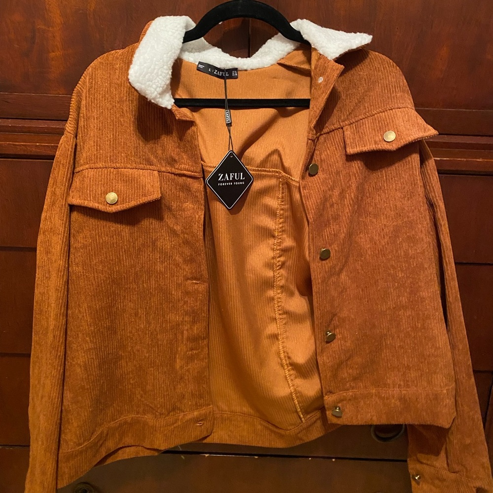 Zaful corduroy style jacket